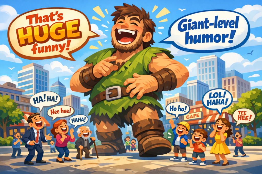 Funny Giant Puns 😂
