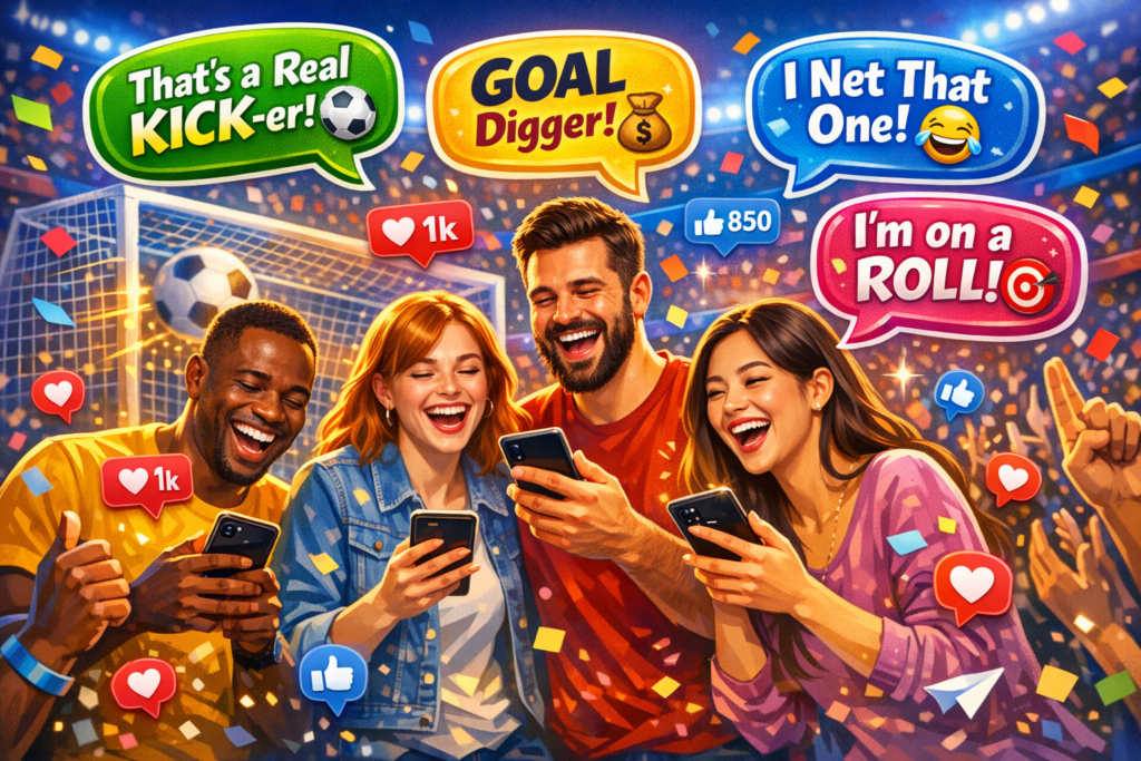 Why goal puns and jokes are so popular online