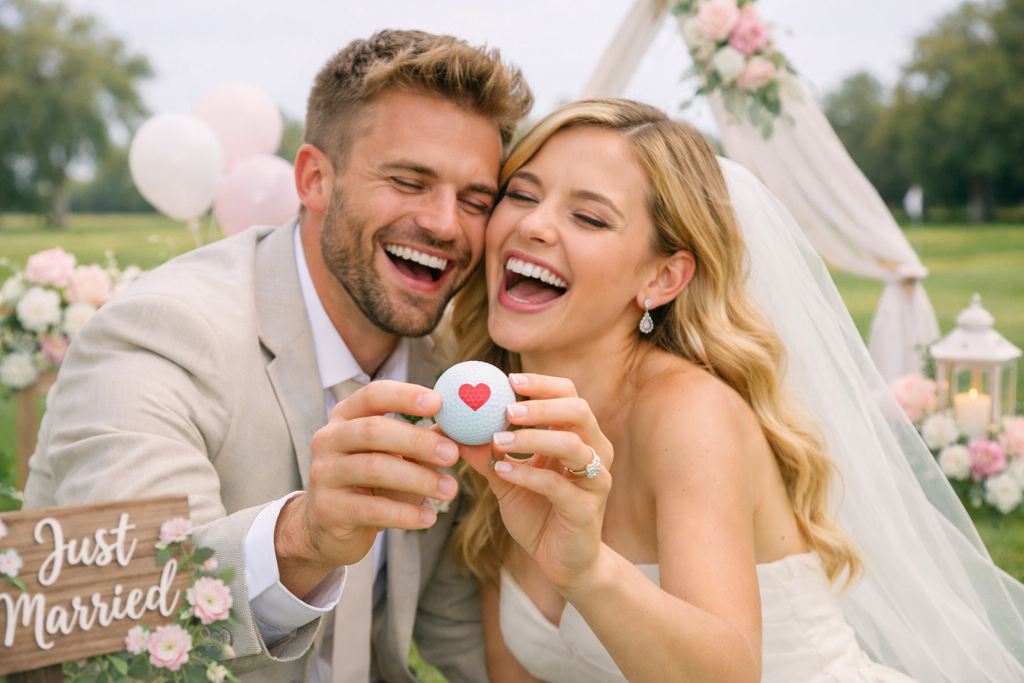 Cute Golf Wedding Puns