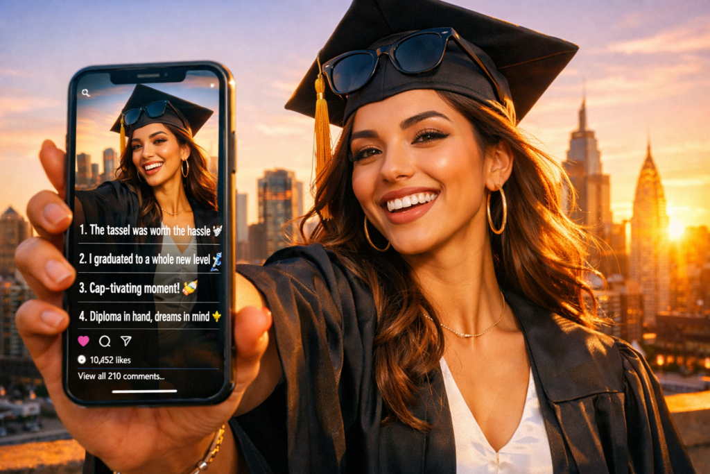 🎓 Graduation puns for Instagram captions