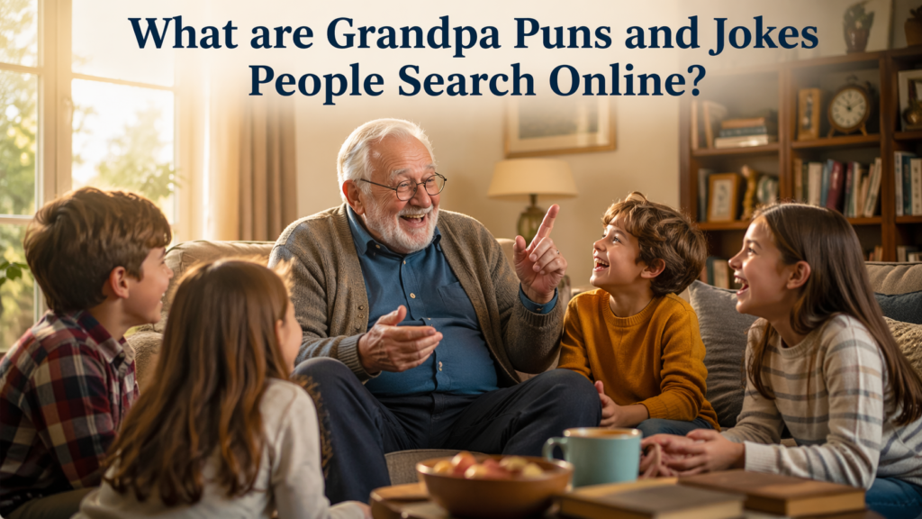 What are grandpa puns and jokes people search online