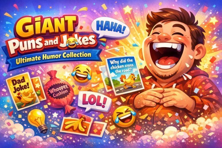 580+ Giant Puns and Jokes