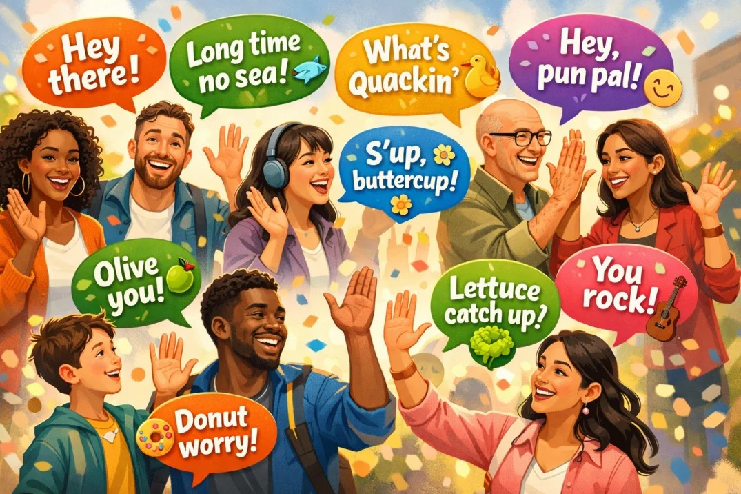 607+ Greeting Puns and Jokes