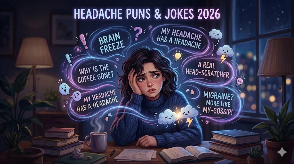 520+ Headache Puns and Jokes