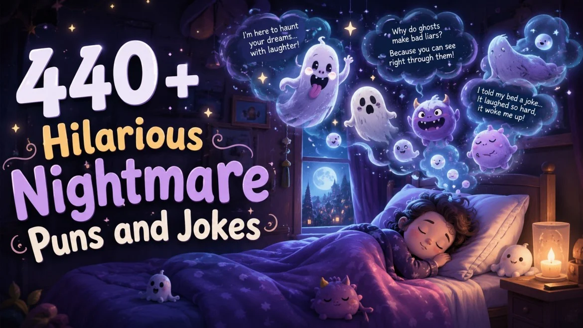 440+ Hilarious Nightmare Puns and Jokes
