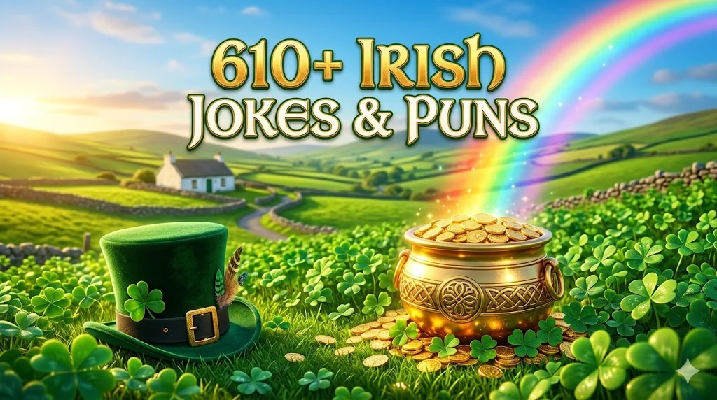 610+ Irish Jokes and Puns
