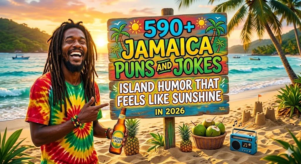 590+ Jamaica Puns and Jokes