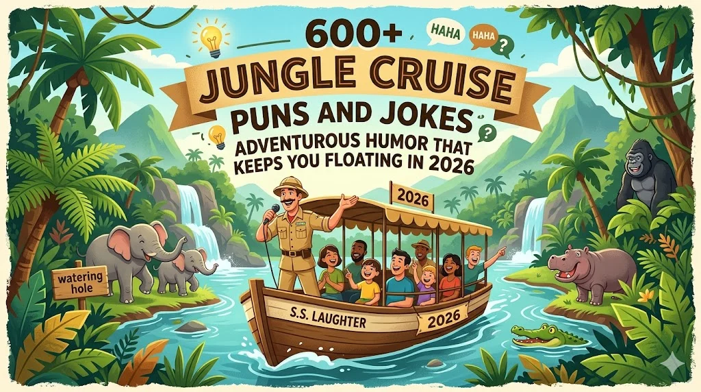 600+ Jungle Cruise Puns and Jokes