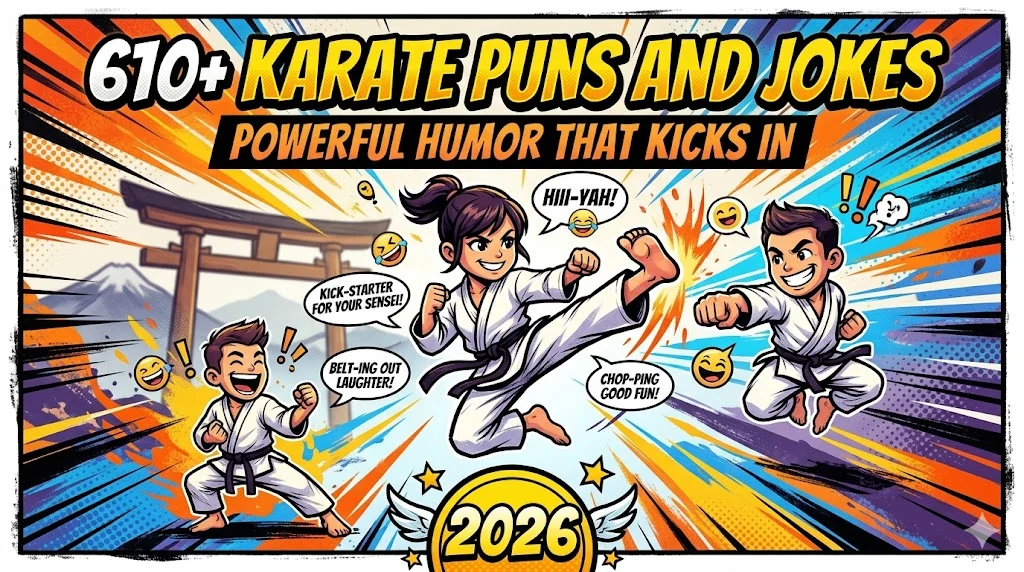 610+ Karate Puns and Jokes