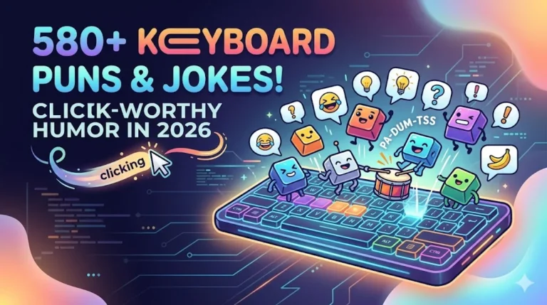 580+ Keyboard Puns and Jokes