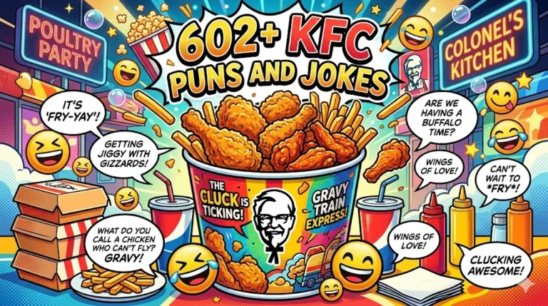 602+ KFC Puns and Jokes