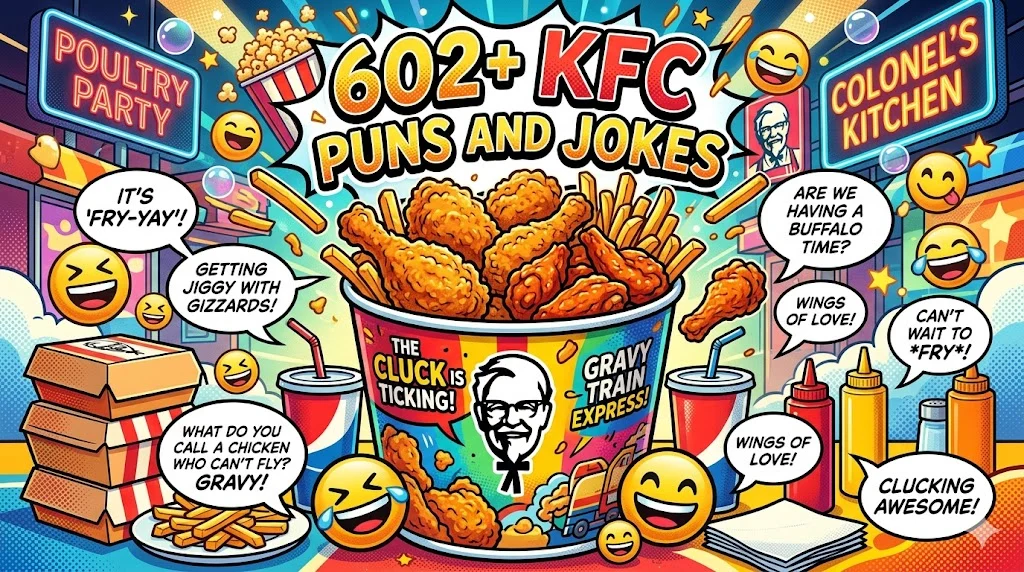 602+ KFC Puns and Jokes
