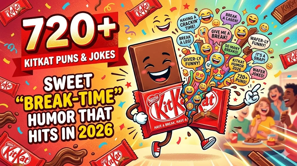 720+ KitKat Puns and Jokes