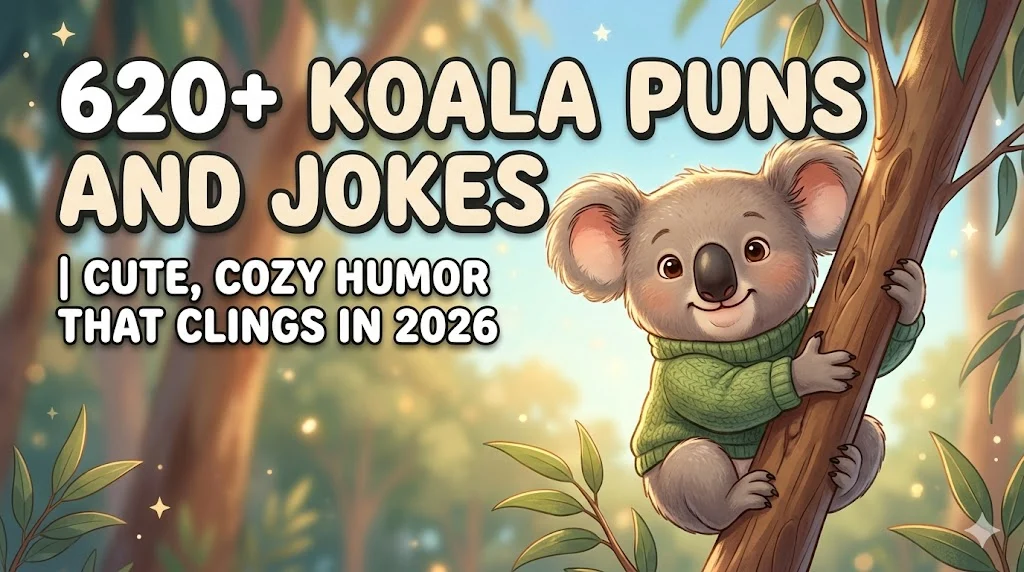 620+ Koala Puns and Jokes