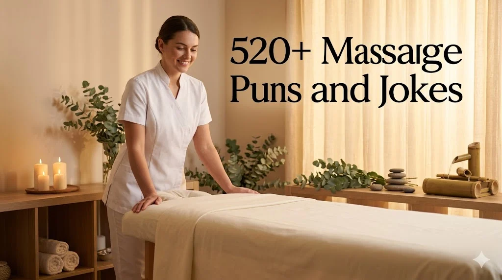 520+ Massage Puns and Jokes