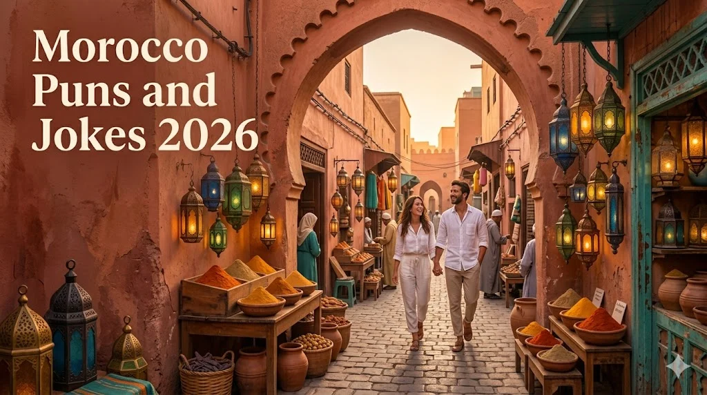 560+ Morocco Puns and Jokes