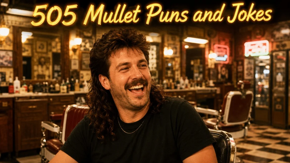 505 Mullet Puns and Jokes