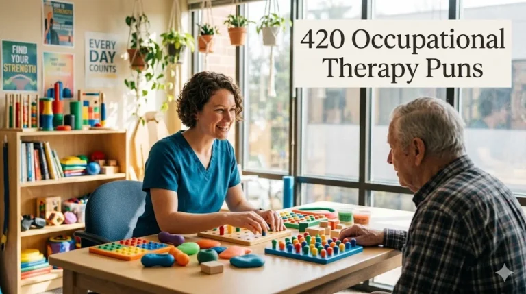 420 Occupational Therapy Puns