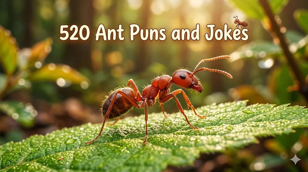 520 Ant Puns and Jokes