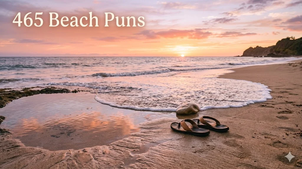 465 Beach Puns