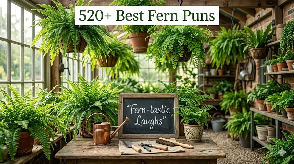 520+ Best Fern Puns