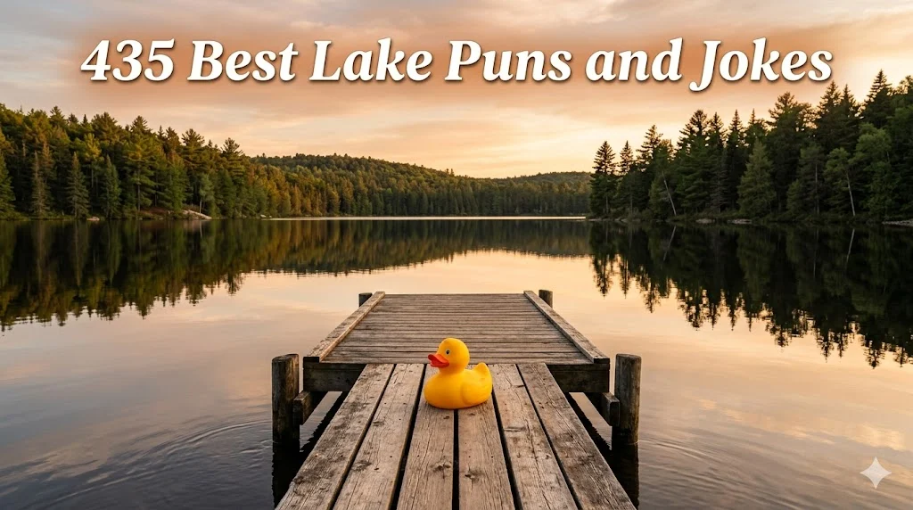 435 Best Lake Puns and Jokes