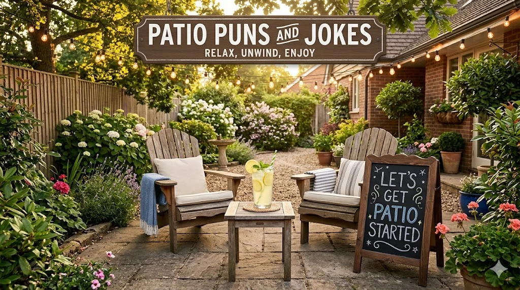 335+ Best Patio Puns and Jokes