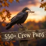 550+ Crow Puns