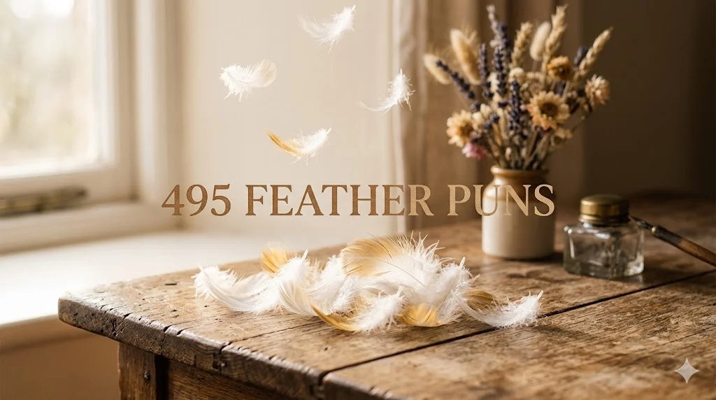 495 Feather Puns
