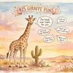 415 Giraffe Puns
