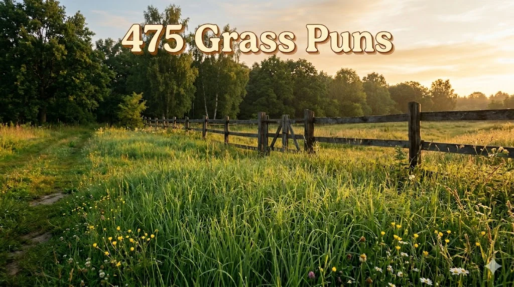 475 Grass Puns
