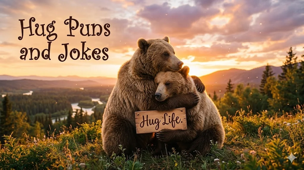 412 Heartwarming Hug Puns and Jokes