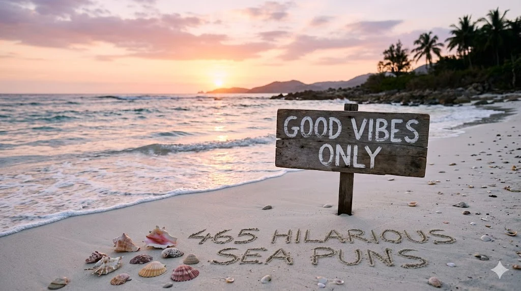465 Hilarious Sea Puns