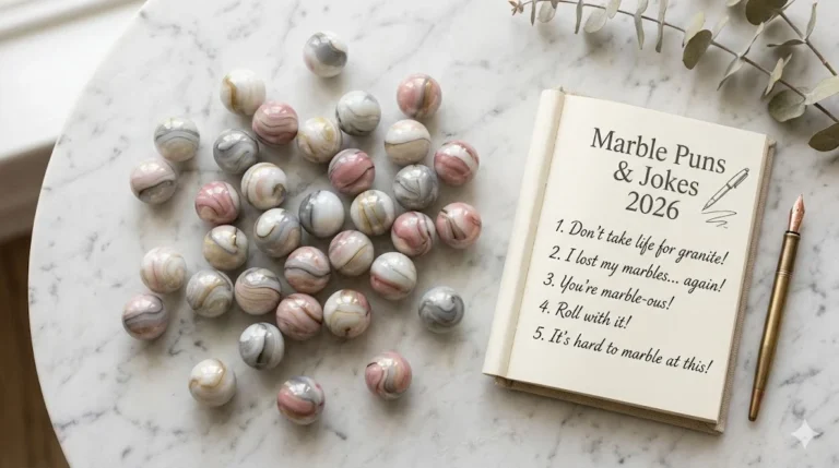 410+ Marble Puns and Jokes