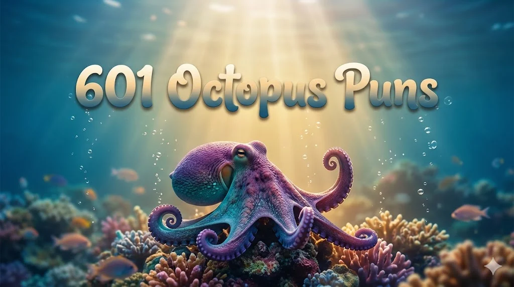 601 Octopus Puns