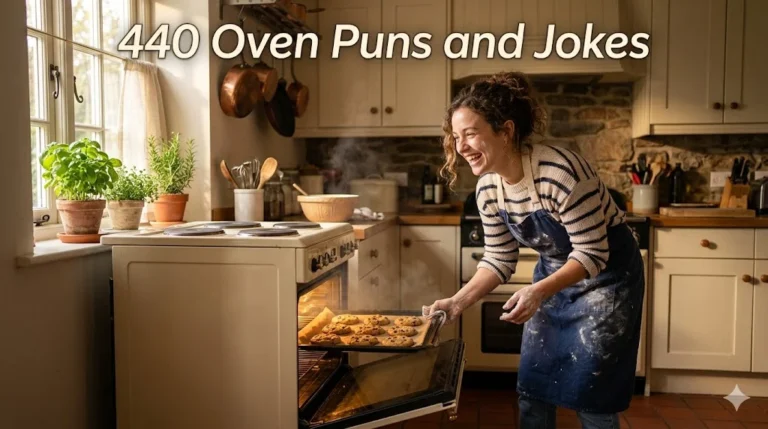 440 Oven Puns and Jokes