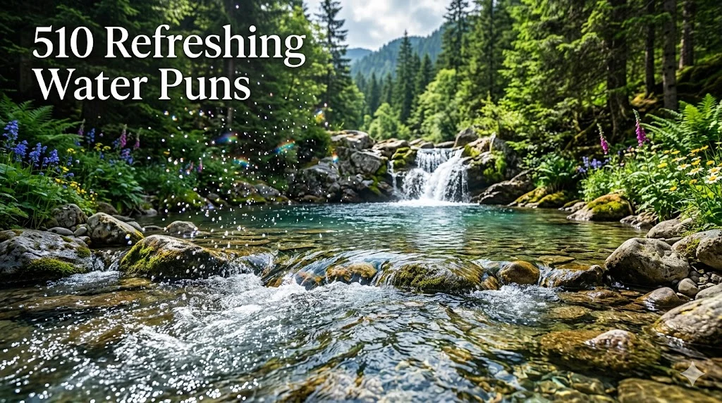 510 Refreshing Water Puns