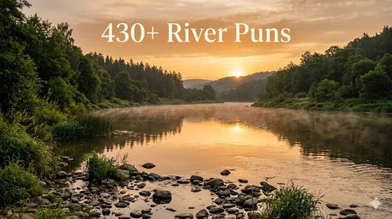 430+ River Puns