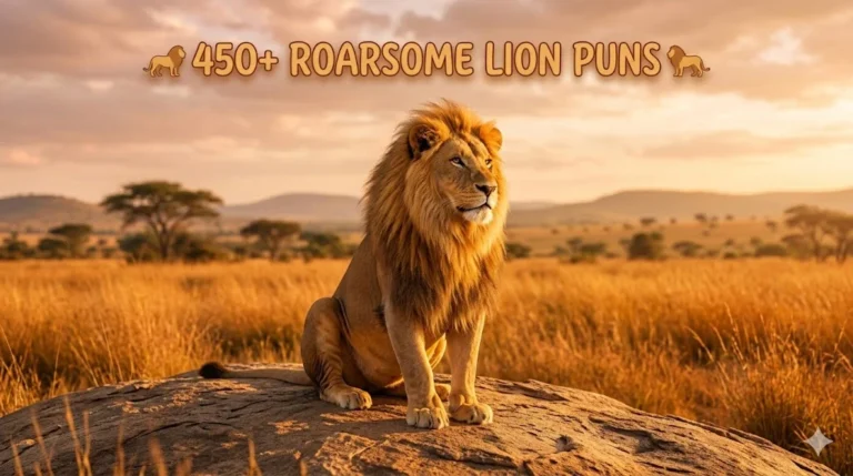 450+ Roarsome Lion Puns