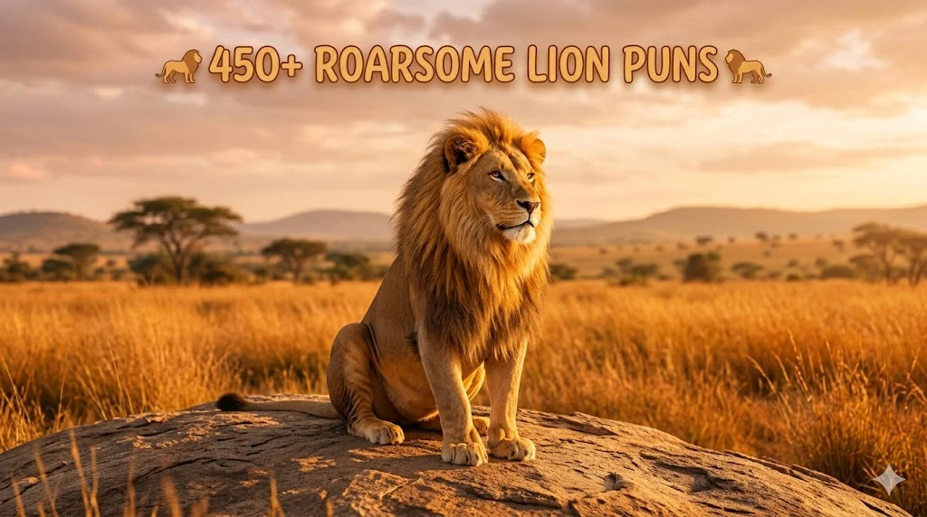 450+ Roarsome Lion Puns