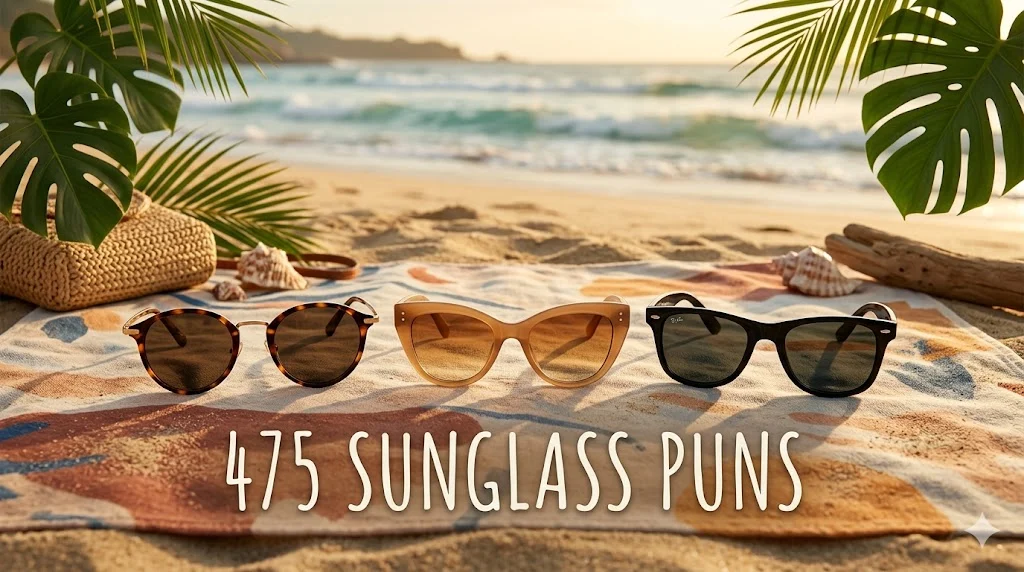 475 Sunglass Puns
