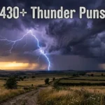 430+ Thunder Puns