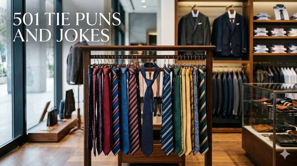 501 Tie Puns