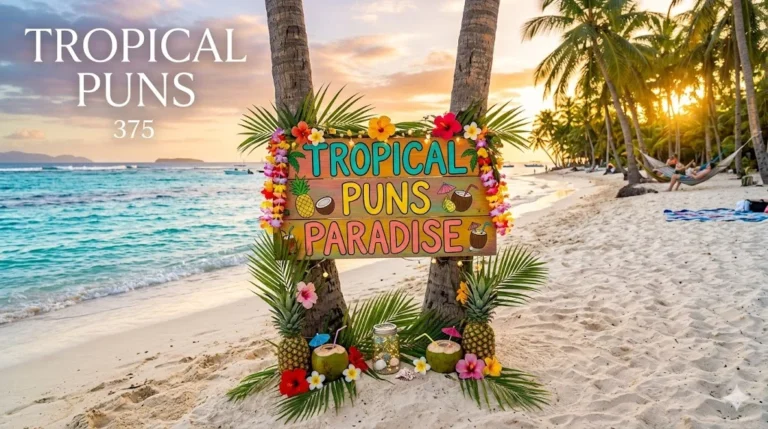 375 Tropical Puns