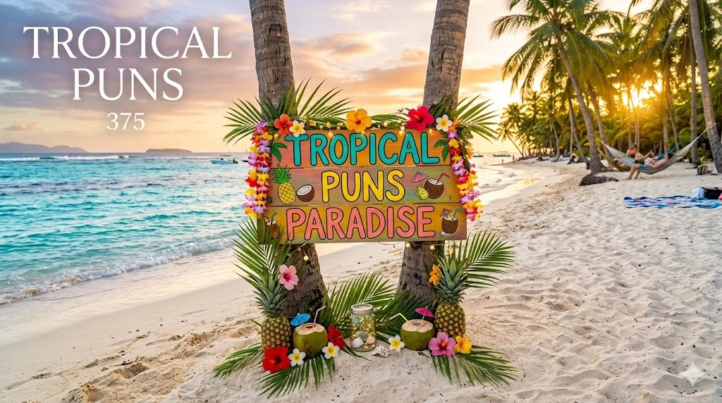 375 Tropical Puns