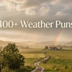 400+ Weather Puns