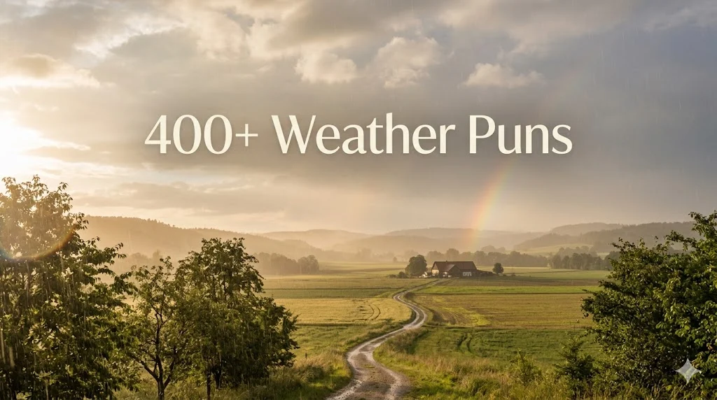 400+ Weather Puns