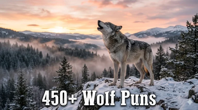 450+ Wolf Puns